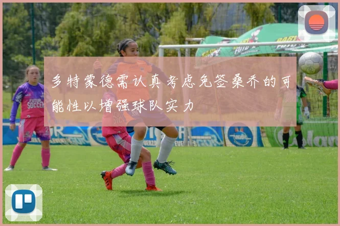 多特蒙德需认真考虑免签桑乔的可能性以增强球队实力